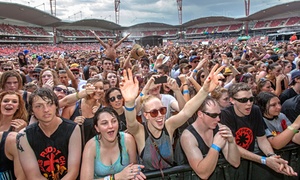 Crowds at this year's Big Day Out in Sydney.