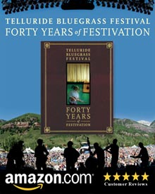 Our book - Telluride Bluegrass Festival: Forty Years of Festivation