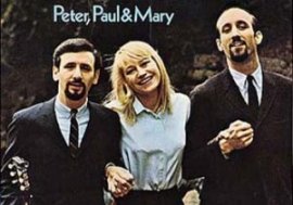Peter, Paul and Mary are on the list of top ten famous folk music artists