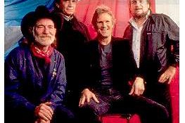 The Highwaymen are on the list of the top ten most famous folk music artists