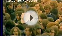1970s UK Outdoor Music Festival Rushes, Rock Crowds