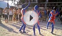 Dancing British Trio @ Ultra Music Festival Miami 2011