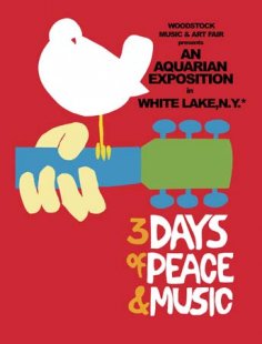 Woodstock Music and Art Fair, The: poster [Credit: PRNewsFoto/Signatures Network/AP Images]
